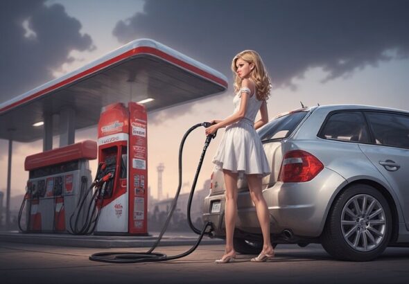 car-lady-gasstation-what-else