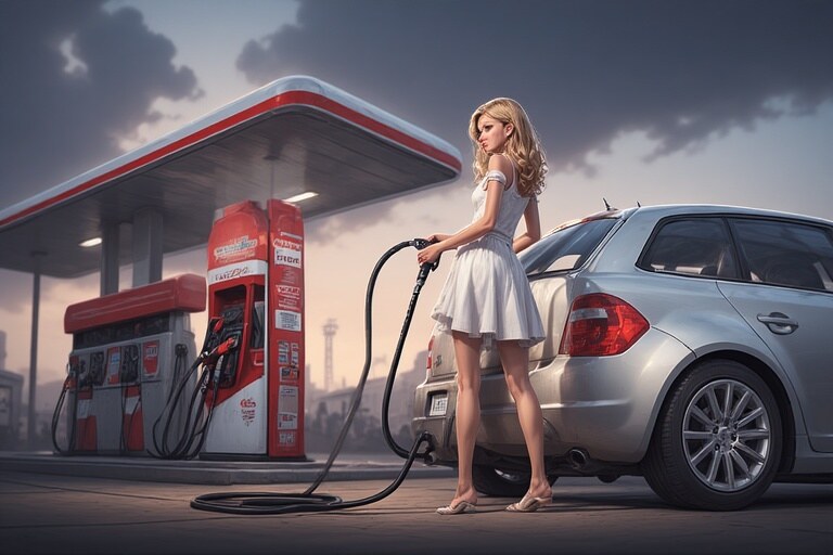 car-lady-gasstation-what-else